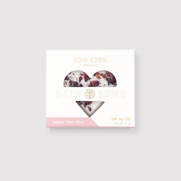 Sow Eden Organics Bath Bomb Rose-Otto