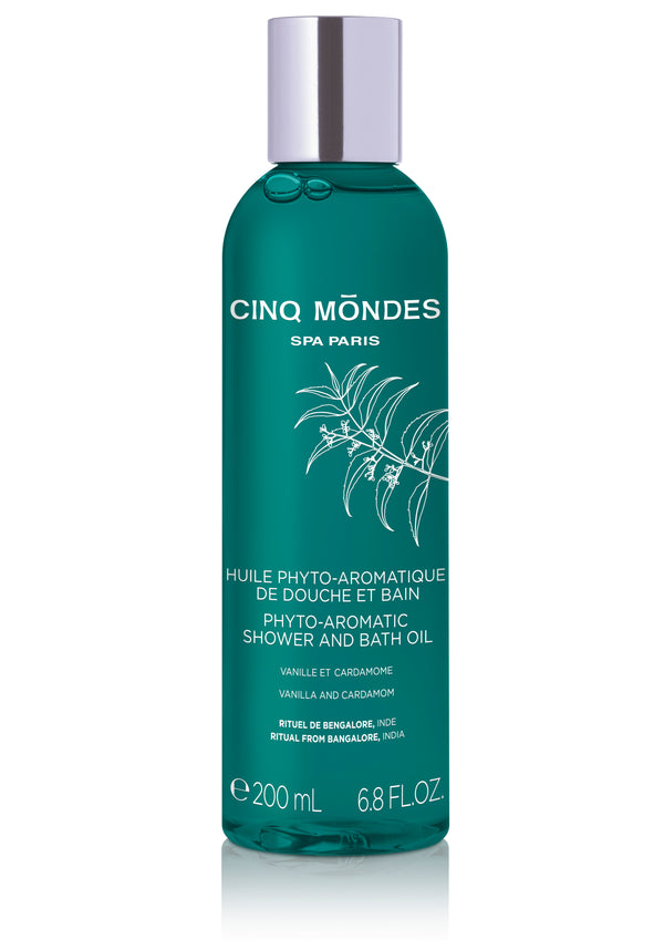 CINQ MONDES PHYTO-AROMATIC SHOWER AND BATH OIL (Bengalore's Ritual, India)