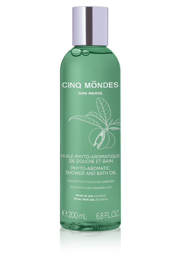 CINQ MONDES PHYTO-AROMATIC SHOWER AND BATH OIL